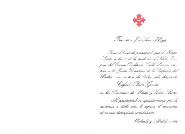 Don Francisco Serna Paya