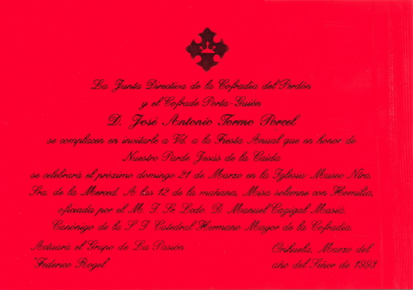 Don José Antonio Tormo Porcel