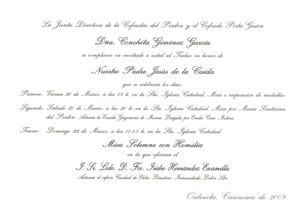 Doña. Conchita Giménez García