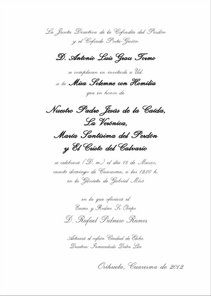 Don Antonio Luis Grau Tormo