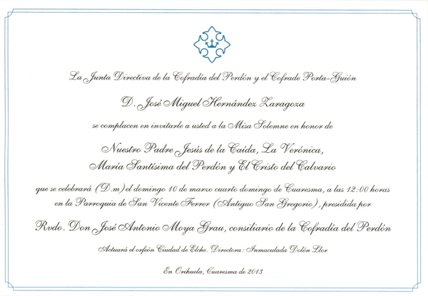 Don José Miguel Hernández Zaragoza